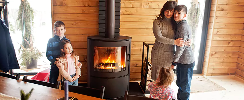 Morso Cast Iron Fireplace Insert Installation in Makakilo, Hawaii